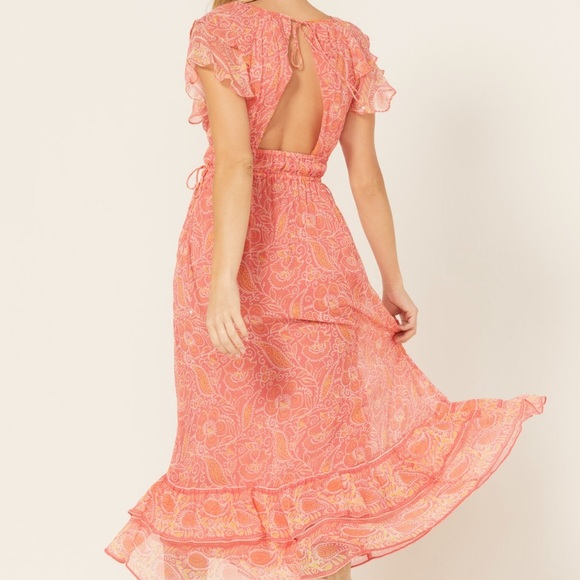 Cleobella Hannah Maxi Dress In Blossom Block Print - Picture 3 of 15